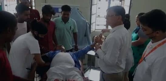 समस्तीपुर में स्कूल कैंपस में फायरिंग, शिक्षक को लगी गोली