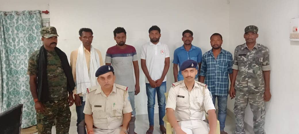 मतपेटी में पानी डालने वाले 5 आरोपियों ने गिरफ्तार कर भेजा जेल