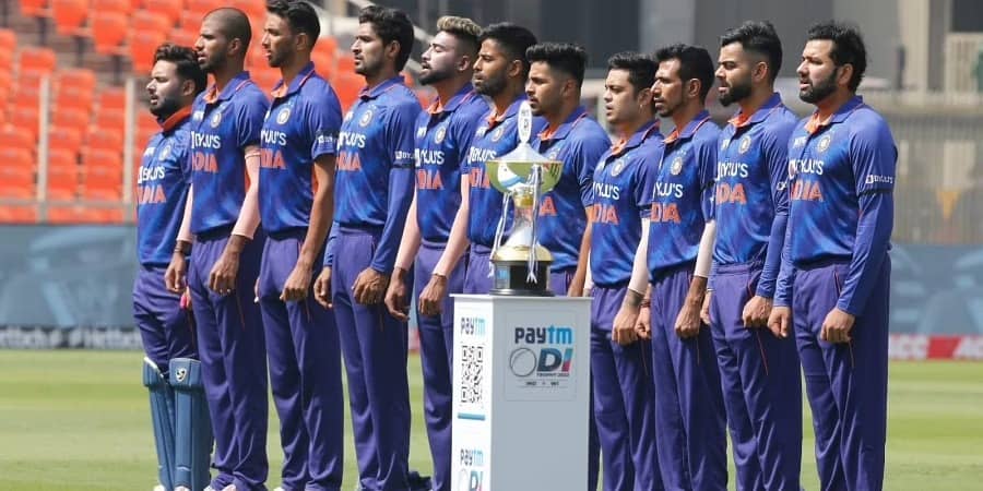 ICC ने जारी की वनडे रैंकिंग, भारतीय टीम एक पायदान फिसली  