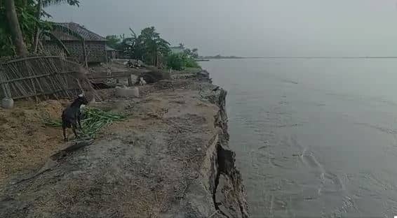 कोसी का कहर: नदी का जलस्तर बढ़ने से कई गांवों में दहशत, दर्जनों घर विलीन, नहीं मिल रही सरकारी मदद