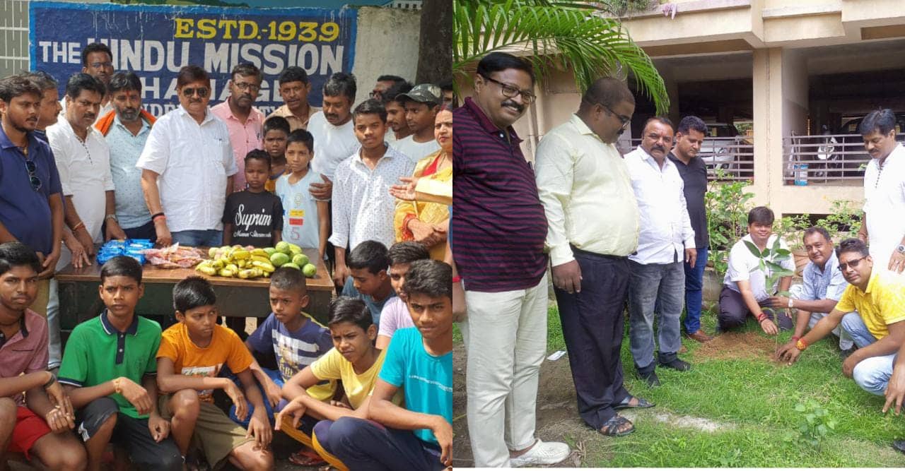 डॉ.श्यामा प्रसाद मुखर्जी स्मृति पखवाड़ा : भाजपा ने लगाए पौधे , बांटे फल- विधायक राज सिन्हा भी हुए शामिल