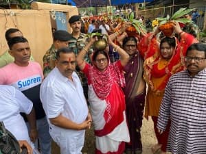 JAMSHEDPUR: निमतला उलियान के रुद्राक्ष शिव मंदिर का बदलेगा रूप-रंग,  स्वास्थ्य मंत्री बन्ना गुप्ता ने लिया ज़िम्मा