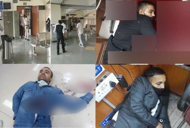 कोर्ट रूम में मोस्ट वांटेड गैंगस्टर गोगी की गोली मार कर हत्या,  दोनों हमलावर भी  हुए ढ़ेर