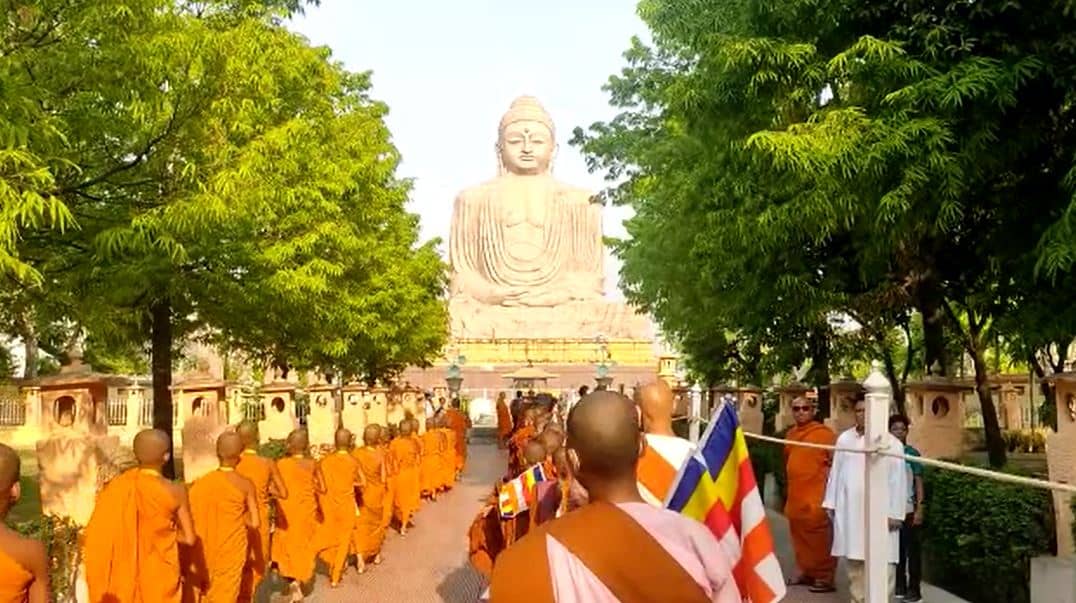 आतंकी गतिविधियां को लेकर बोधगया में भी चौकसी, अंतर्राष्ट्रीय धरोहर महाबोधि मंदिर की सुरक्षा और होगी पुख्ता