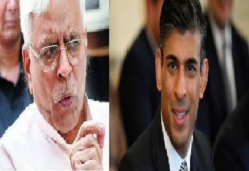 भारतीय मूल के ऋषि सुनक की देशभक्ति पर ब्रिटेन में कोई नहीं उठा रहा सवाल: शिवानंद तिवारी