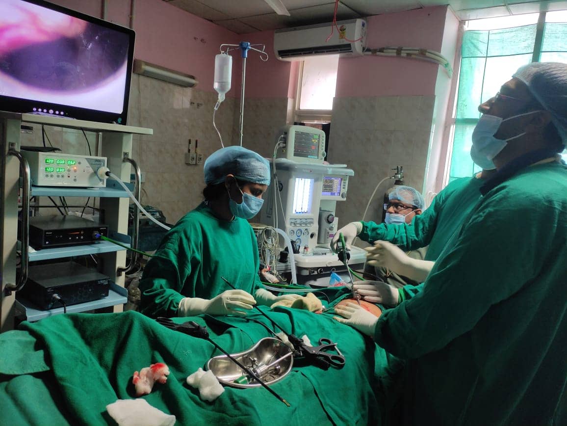 सदर अस्पताल रांची में पहले लेप्रोस्कोपिक अपेंडिक्स  की सर्जरी, पढ़िए पूरी खबर