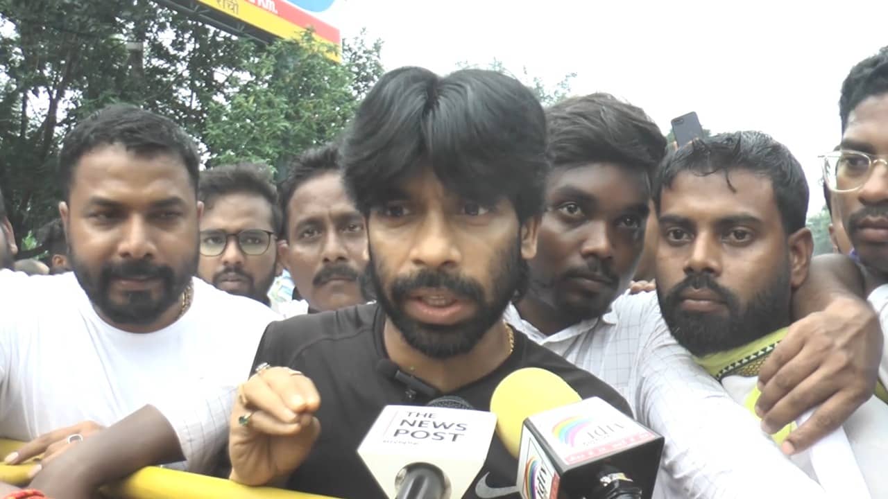 सिल्ली के पूर्व विधायक अमित महतो ने खतियानी की मांग को लेकर घेरा विधानसभा