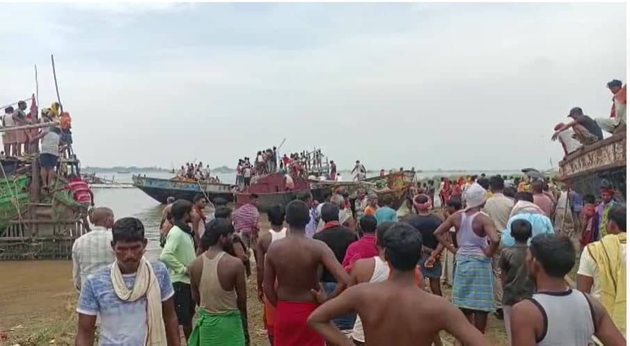 मनेर गंगा घाट पर गैस सिलेंडर विस्फोट, चार मजदूर की मौ'त 