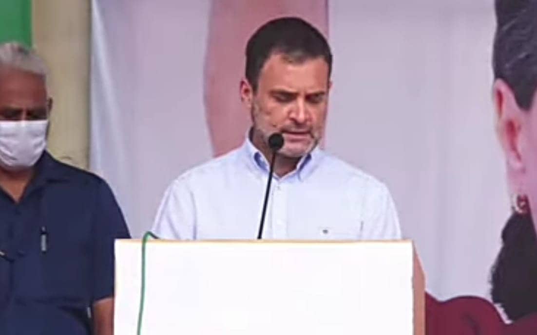 राहुल का पीएम मोदी पर निशाना, कहा- पीएम नफरत से तोड़ते है और मैं प्यार से जोड़ता हूं