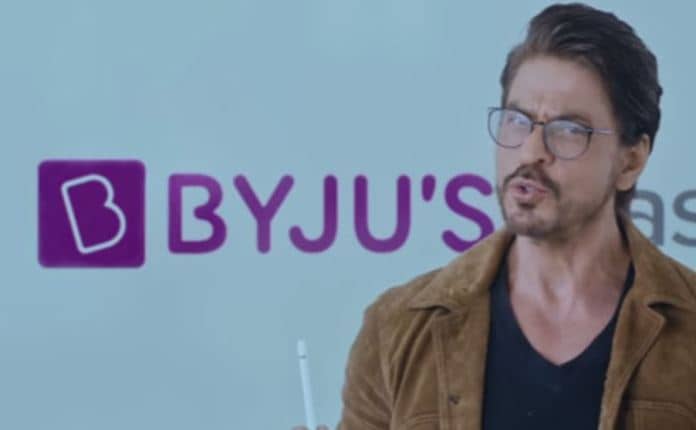 Byjus ने खत्म किया शाहरुख खान से रिश्ता, सारे ad किए बंद