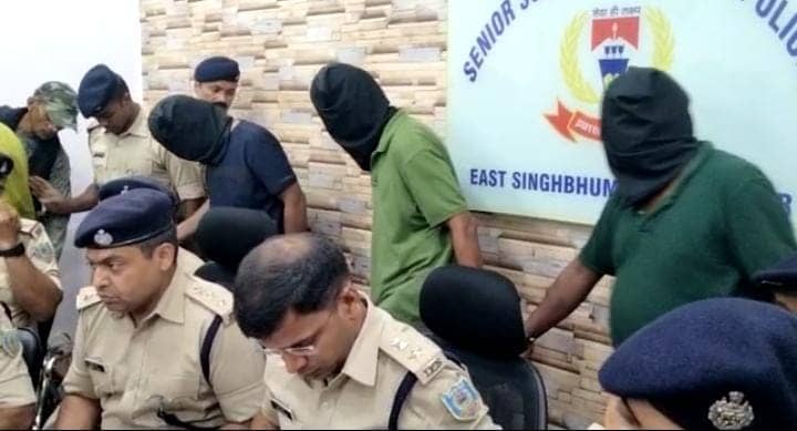 बैंक ऑफ इंडिया में डकैती की घटना को दिया था अंजाम, पुलिस ने किया पर्दाफाश, पांच गिरफ्तार