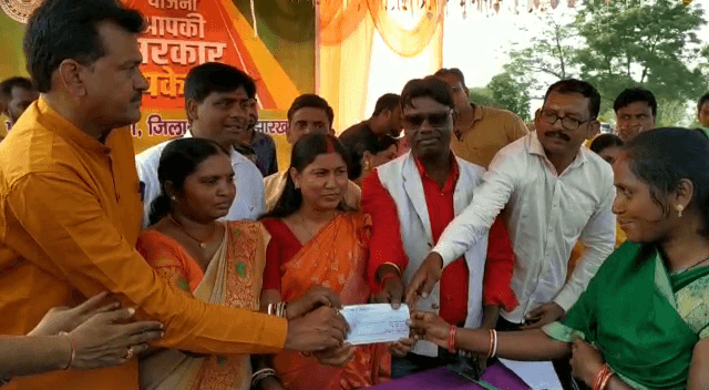 साड़म में आपकी योजना, आपकी सरकार, आपके द्वार कार्यक्रम में कई योजनाओं को ऑन द स्पॉट किया गया समाधान,