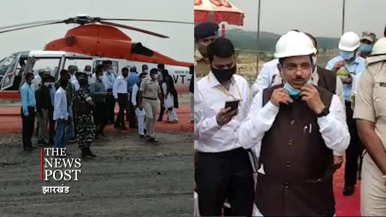 ब्लैकआउट के बाद कोयलांचल पहुंचे केंद्रीय मंत्री, कहा नहीं करूंगा राजनीति !