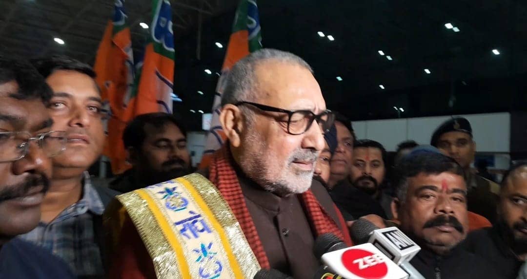 झारखंड में तुष्टीकरण की नीति अपना रही हेमंत सरकार -  गिरिराज सिंह