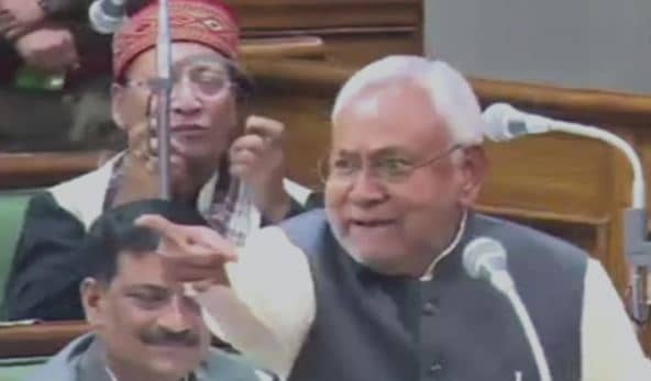 सदन में आखिर क्यों भड़के सीएम नीतीश कुमार, किसे कहा चुप रहो? 