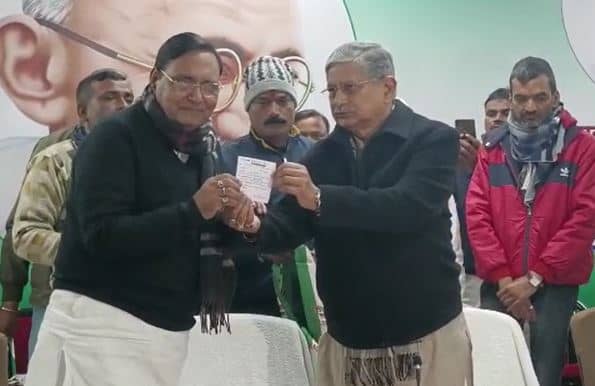 पूर्व विधायक राजीव रंजन जेडीयू में हुए शामिल, ललन सिंह ने दिलाई पार्टी की सदस्यता