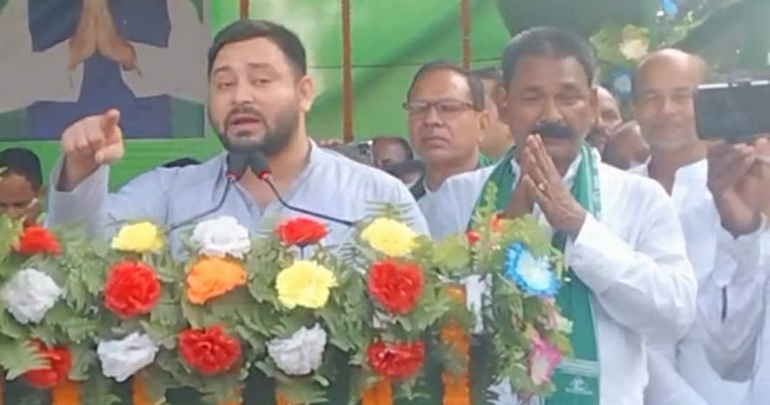 नीतीश कुमार पर जम कर बरसे तेजस्वी, कहा चोर दरवाजे से बनाई सरकार, इनसे विकास की उम्मीद बेमतलब