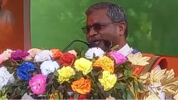 बाबूलाल मरांडी पहुंचे पलामू, हेमंत सरकार पर जमकर निशाना साधा