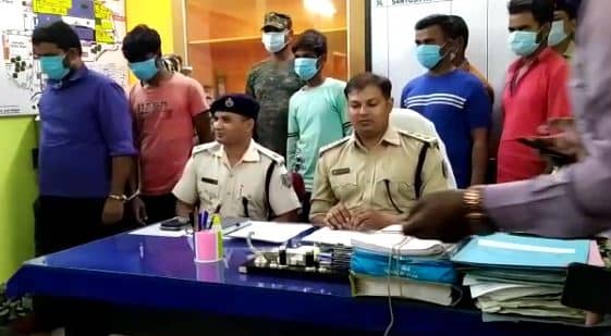 बीएसएनएल का केबल तार काटने वाले 10 आरोपी धराए