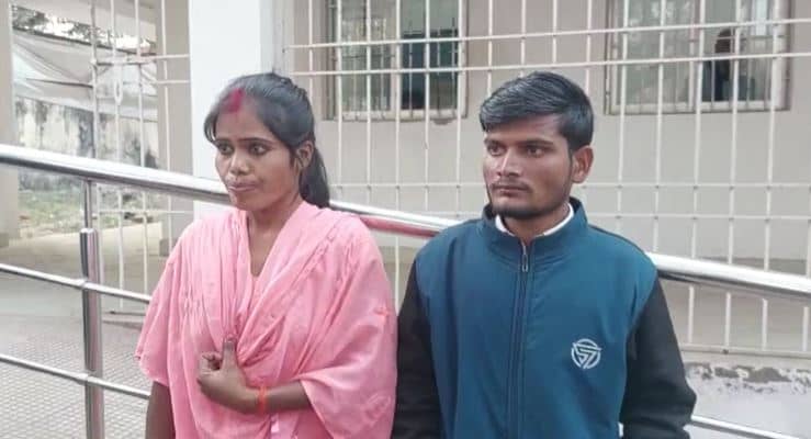 मांग में सिंदूर डाल फरार हुआ युवक, घरवालों ने पकड़कर करा दी शादी