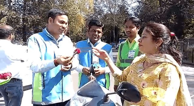 जमशेदपुर : टाटा स्टील की पहल, सड़क सुरक्षा को लेकर लोगों को किया जागरूक