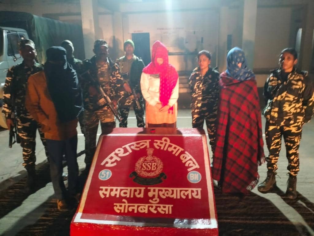 भारतीय सीमा से नेपाल में प्रवेश कर रही थी उज्बेकिस्तान की दो महिला, एसएसबी ने किया गिरफ्तार