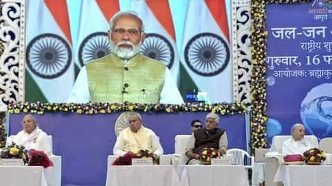 जल संरक्षण को लेकर देश में शुरू हुआ बड़ा अभियान, जानिए पीएम नरेंद्र मोदी ने क्या कहा