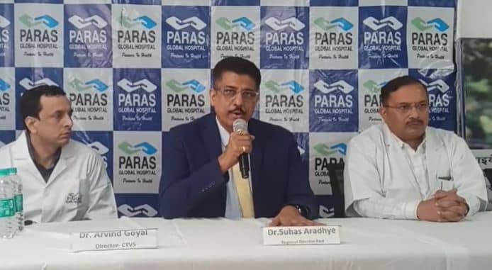 दरभंगा: पारस ग्लोबल हॉस्पिटल में लगाया गया मुफ्त जांच और परामर्श शिविर, रांची के डॉ. रमेश दास और डॉ. संजय कुमार ने लोगों को दी कई अहम जानकारी