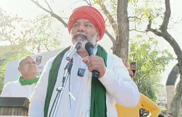 राकेश टिकैत ने केंद्र सरकार पर बोला हमला, बीजेपी को बताया तानाशाह