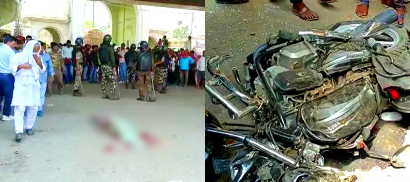 रफ्तार का कहर :  ट्रक ने आधा दर्जन से अधिक लोगों को रौंदा, दो की मौत, कई घायल