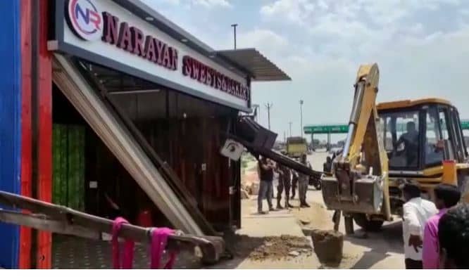 हजारीबाग नेशनल हाईवे पर क्यों चला प्रशासन का बुलडोजर, जानिए खास कारण