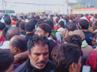 पंचायत चुनाव के  छठे चरण की मतगणना जारी ,सुरक्षा ऐसी कि परिंदे भी पर न मार सके