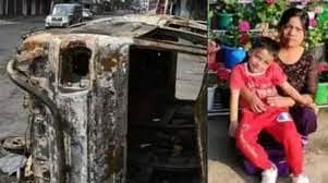 मणिपुर- एसपी के भीड़ ने सामने मां बेटे समेत दो को जिंदा जलाया, गृहमंत्री अमित शाह के दौरे के बाद भी नहीं थमा हिंसा का तांडव