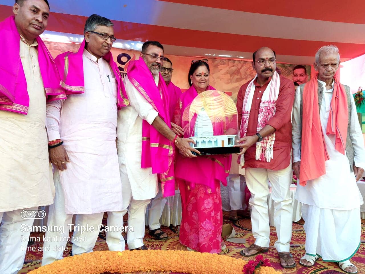 बाबा नगरी में गरजी वसुंधरा राजे, कहा 9 साल में देश का डंका दुनिया में बजा