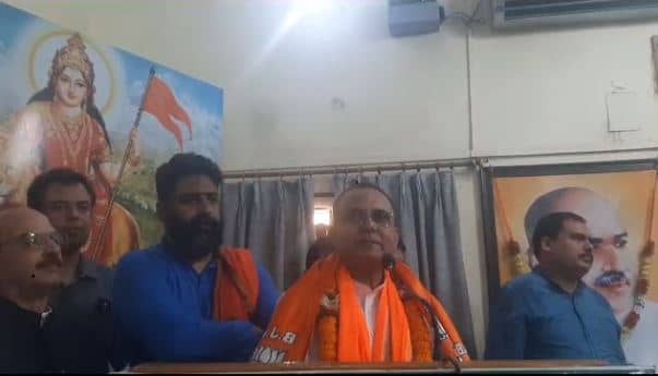 पूर्व IPS राजीव रंजन समेत सैकड़ो ने थामा भाजपा का दामन, कहा-'अब जनता की सेवा करेंगे'