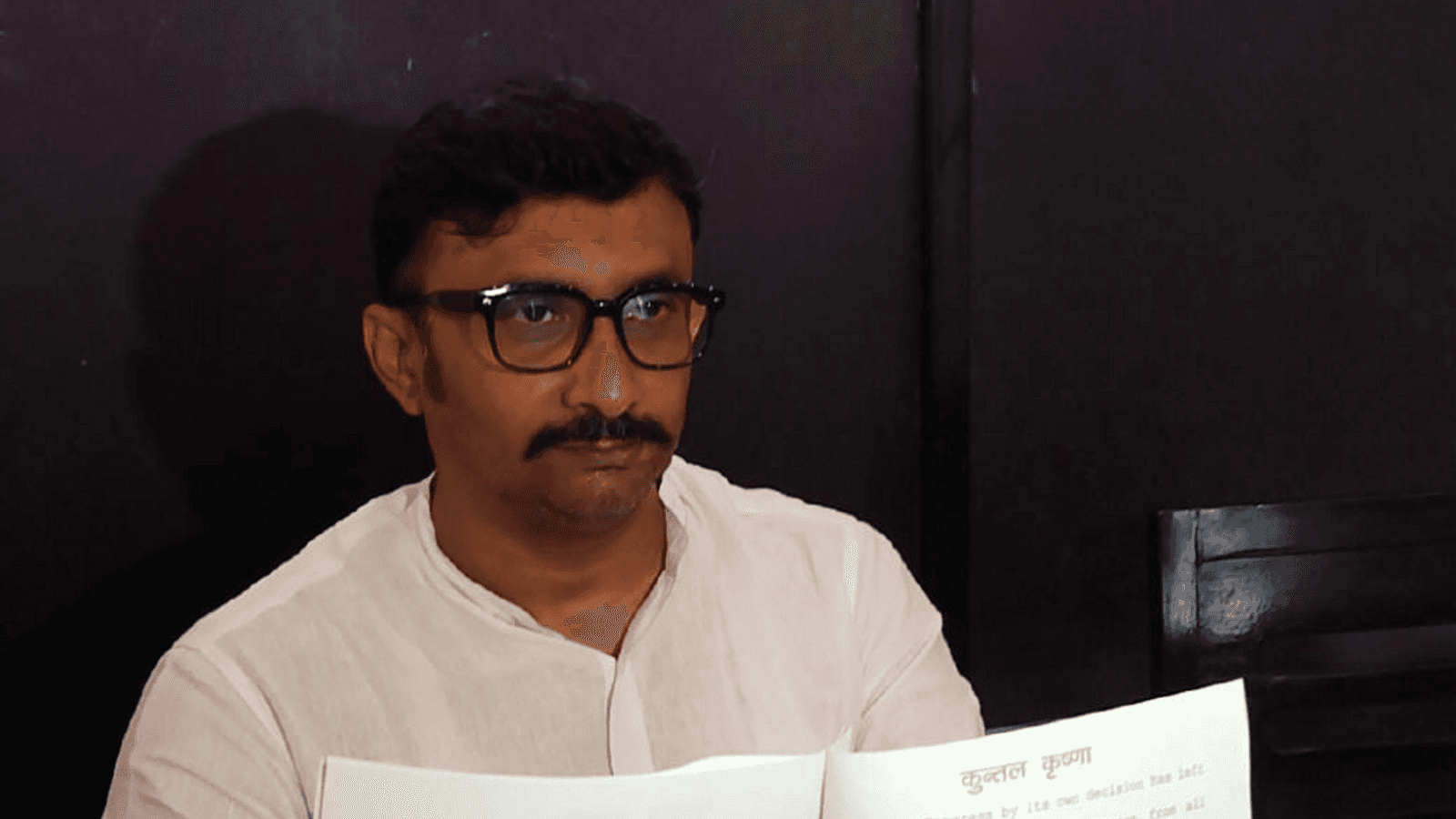 नीतीश कुमार को बड़ा झटका, कांग्रेस प्रवक्ता कुंतल कृष्ण ने दिया इस्तीफा