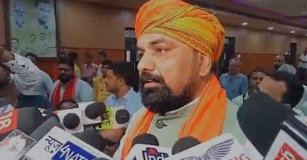 महागठबंधन पर सम्राट का वार, कहा-' महागठबंधन के लोग लोकतंत्र की हत्या करने वाले कांग्रेस की गोद में बैठे हैं'