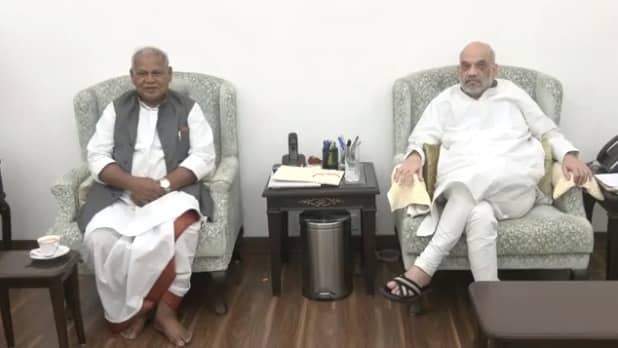 जीतनराम मांझी एनडीए में हुए शामिल, अमित शाह से मुलाकात के बाद लिया फैसला