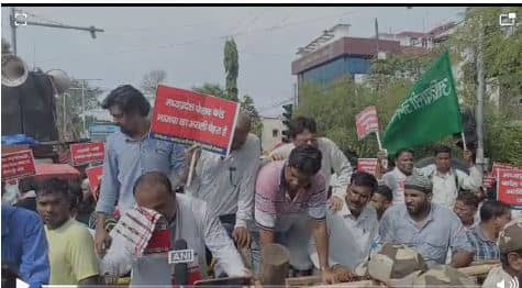 भाजपा कार्यालय घेराव करने पहुंचे आदिवासी संगठनों को बाबूलाल की नसीहत, कहा सीएम हेमंत का करें घेराव