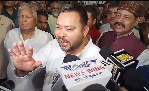 विदेश दौरे से लौटने के बाद तेजस्वी ने बीजेपी पर बोला हमला, कहा-आगामी चुनाव को लेकर भाजपा घबराहट में इसलिए फैला रही प्रोपगंडा