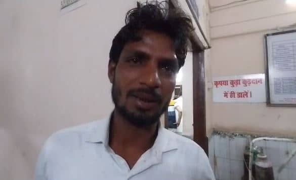 नशे में धुत बाइक सवार युवक ने पुलिसकर्मियों को मारी टक्कर, तीन पुलिसकर्मी घायल