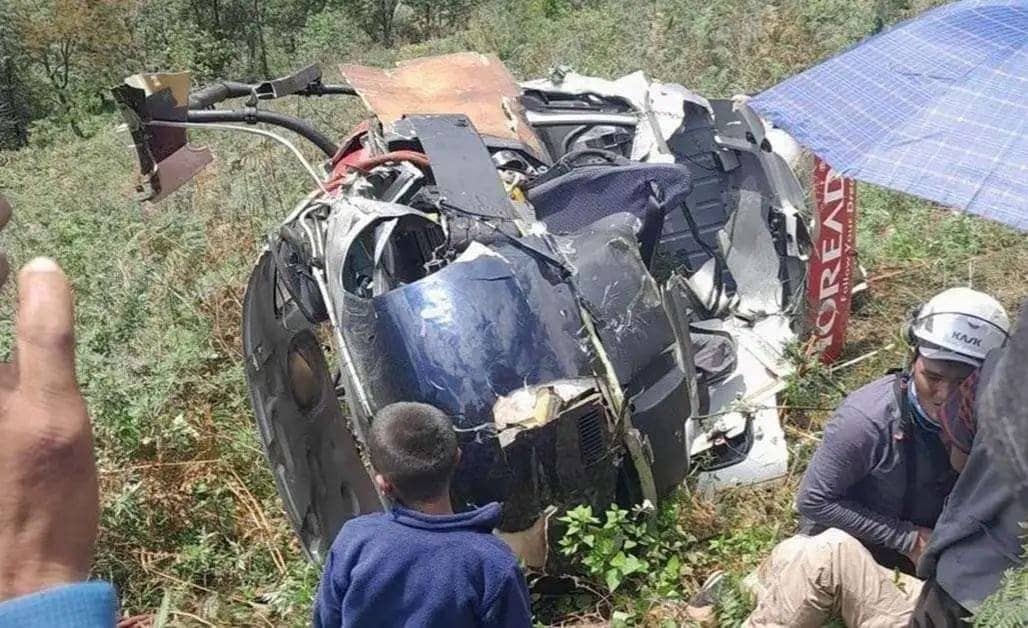 हेलीकॉप्टर क्रैश : नेपाल में लापता हुआ हेलीकॉप्टर का मिला मलबा, जानिए कितने लोग मारे गए