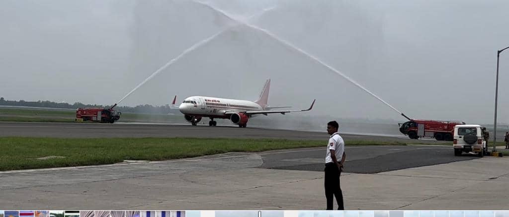 रांची एयरपोर्ट का चौथा रनवे शुरू,देखिए कैसे हुआ इसका शुभारंभ