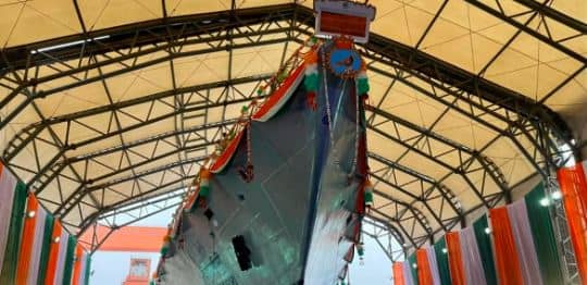 भारत के दुश्मनों के छक्के छुड़ाएगा INS विंध्यागिरी, बोकारो स्टील के इस्पात से बना युद्धपोत