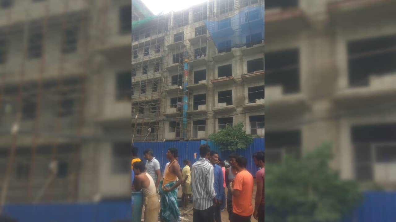 पीएमसीएएच में बड़ा हादसा, निर्माण कार्य के दौरान हादसा, एक मजदूर की मौत