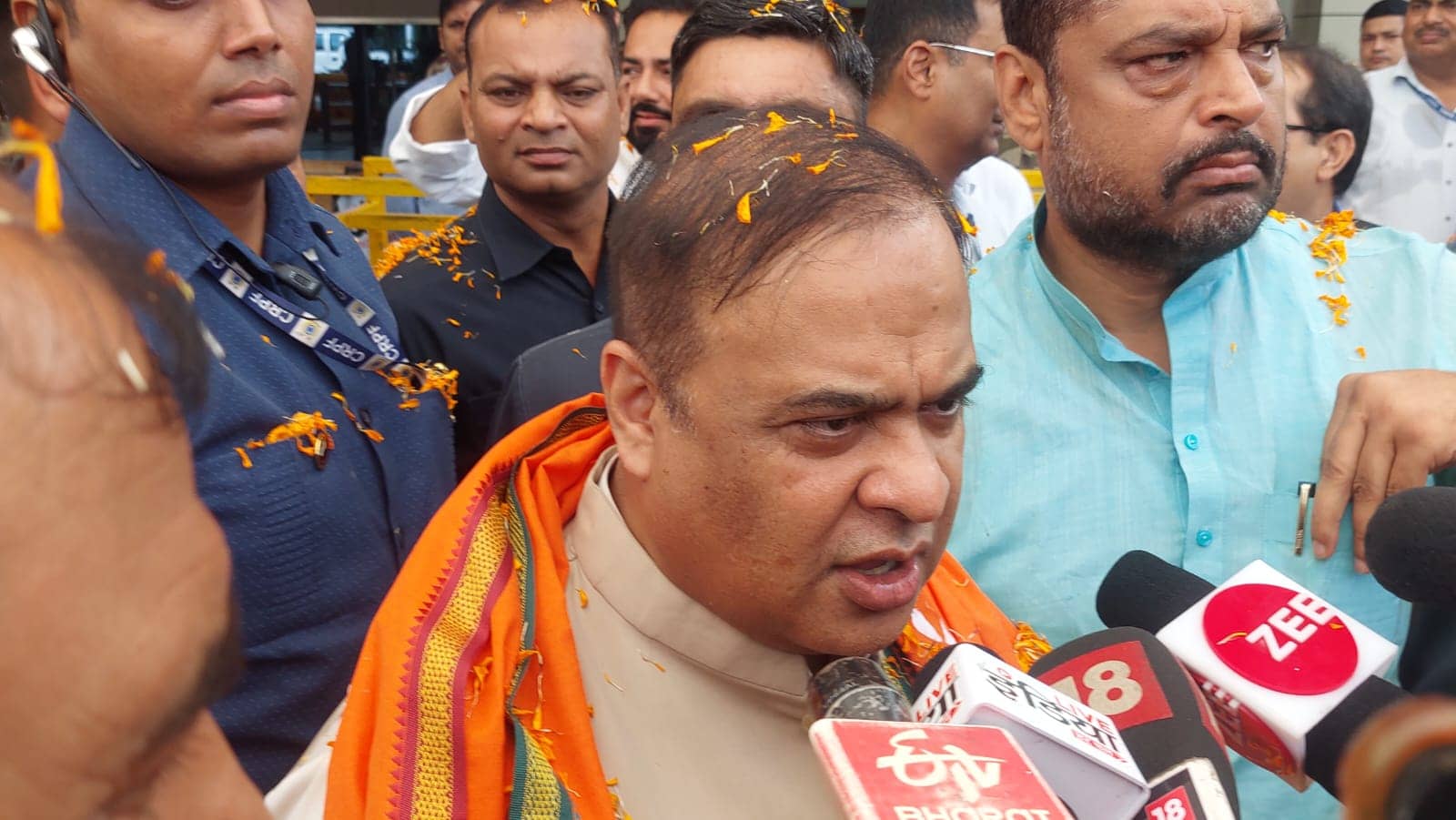 नालंदा में होनेवाले कार्यक्रम में शिरकत करने पहुंचे असम के मुख्यमंत्री, जानें महागठबंधन पर क्या कहा