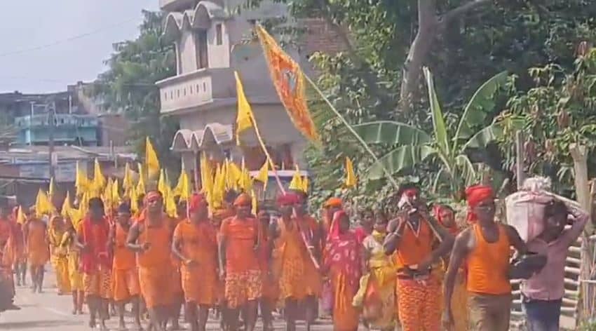 बिहार के काशी में अनंत चतुर्दशी पर कावरियों की भारी भीड़, लाखों की संख्या में जलाभिषेक करने पहुंचे श्रद्धालु