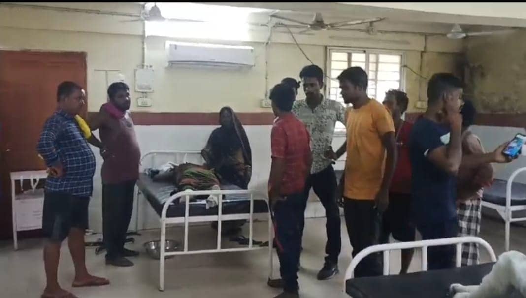 Life danger in coalfield - गोधर में आग मिश्रित ओवरबर्डेन से  छह झुलसे 