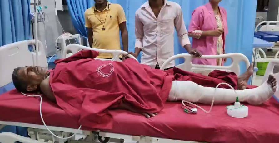 बेगूसराय:  रंगदारी ना देने पर पोते ने दादा को मारी गोली, बुजुर्ग की हालत गंभीर 