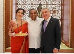 चार दशक बाद भारत करेगा IOC की मेजबानी, प्रेसिडेंट थॉमस बेक का नीता अंबानी ने किया जोरदार स्वागत 